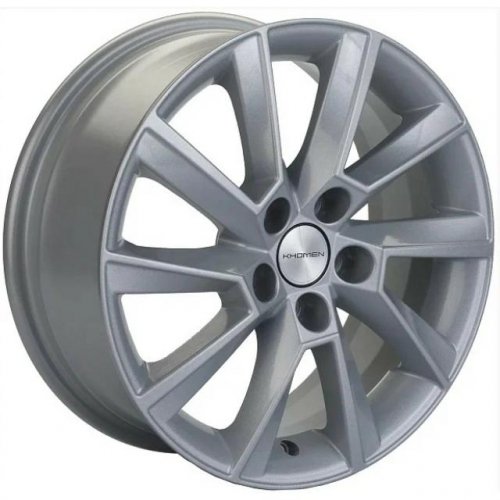 Khomen KHW 1604 6x16 5*105 ET39 DIA56.6 F-Silver Литой