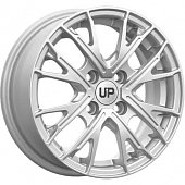 Wheels UP UP127 5.5x14 4*100 ET45 DIA56.6 Silver Classic Литой