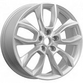 K&K КР001 7x18 5*114.3 ET46 DIA67.1 Elite silver Литой