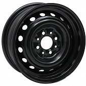Eurodisk 86J39C 7x17 5*114.3 ET45 DIA66.1 Black Штампованный