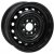 Eurodisk 64A45R 6x15 4*100 ET45 DIA54.1 Black Штампованный