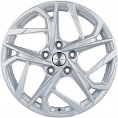 Khomen KHW 1716 7x17 5*114.3 ET45 DIA60.1 F-Silver Литой