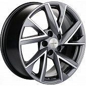 Khomen KHW 1714 7x17 5*114.3 ET45 DIA67.1 Gray-FP Литой